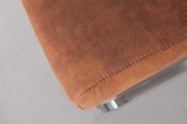 Comfort stoel licht bruin